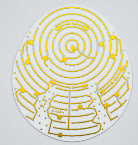 用于美容设备模块的 DPC 氧化铝陶瓷 PCB